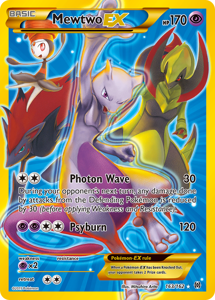 Pokemon | Mewtwo EX (163/162) [XY: BREAKthrough] | The Nerd Merchant