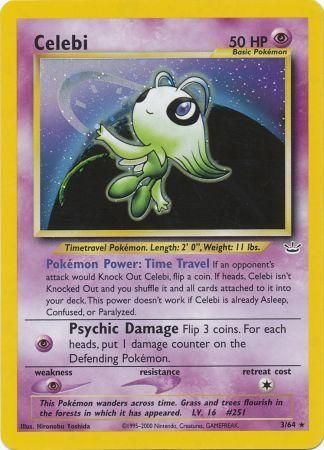 Pokemon | Celebi (3/64) [Neo Revelation Unlimited] | The Nerd Merchant