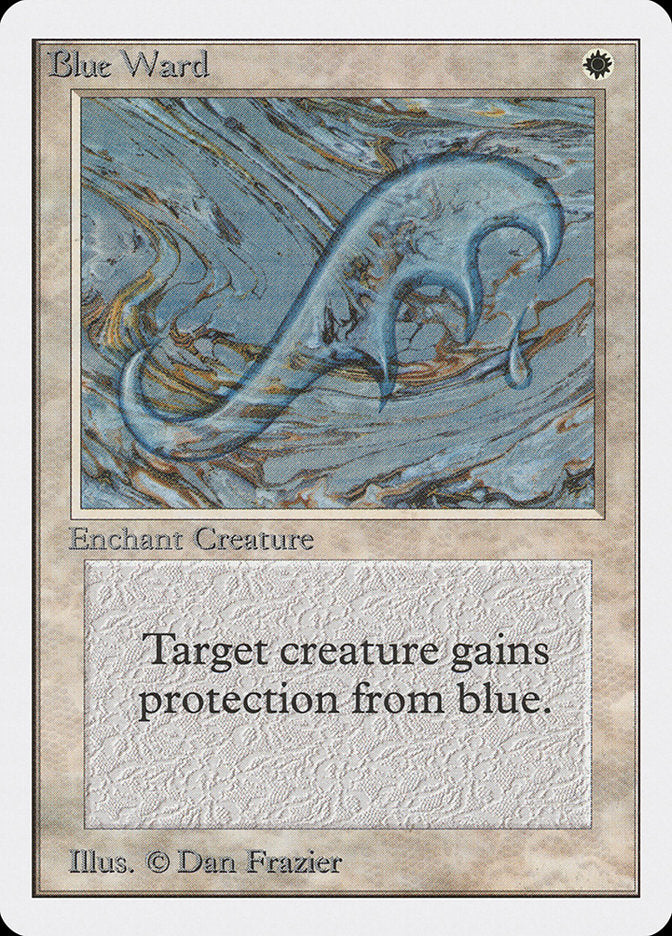 Magic | Blue Ward [Unlimited Edition] | The Nerd Merchant