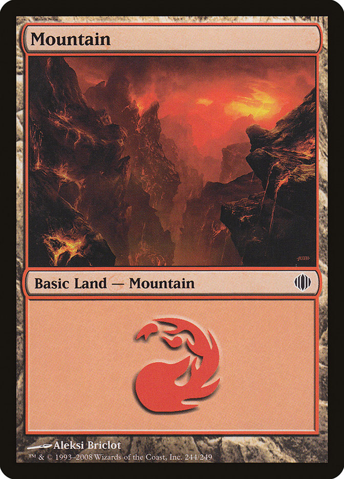 Magic | Mountain (244) [Shards of Alara] | The Nerd Merchant