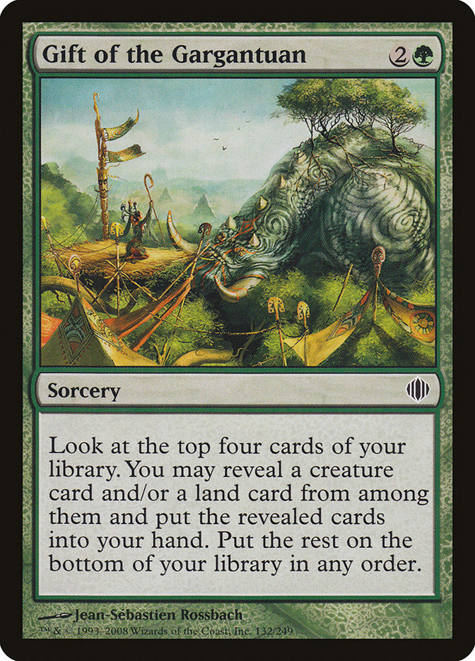 Magic | Gift of the Gargantuan [Shards of Alara] | The Nerd Merchant