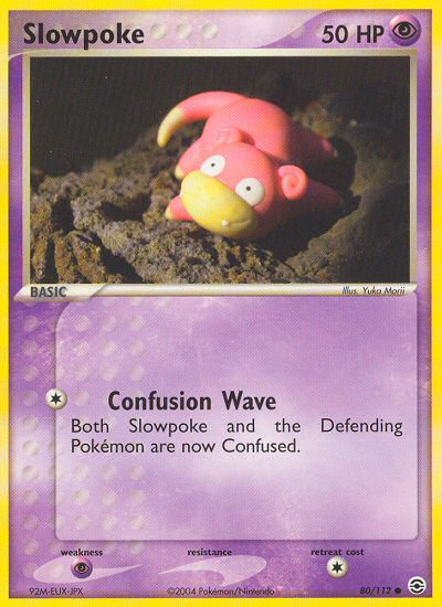 Pokemon | Slowpoke (80/112) [EX: FireRed & LeafGreen] | The Nerd Merchant