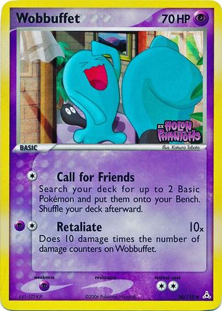 Pokemon | Wobbuffet (56/110) (Stamped) [EX: Holon Phantoms] | The Nerd Merchant