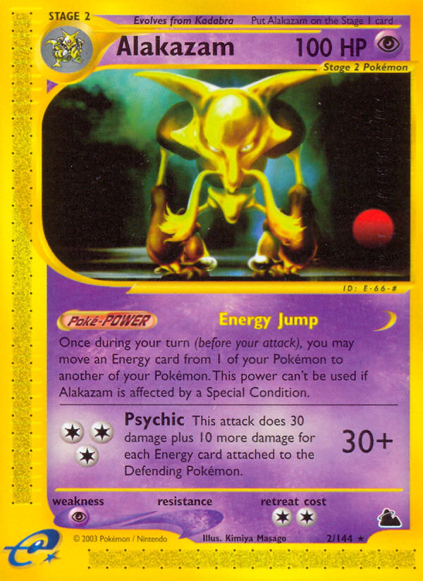Pokemon | Alakazam (2/144) [Skyridge] | The Nerd Merchant