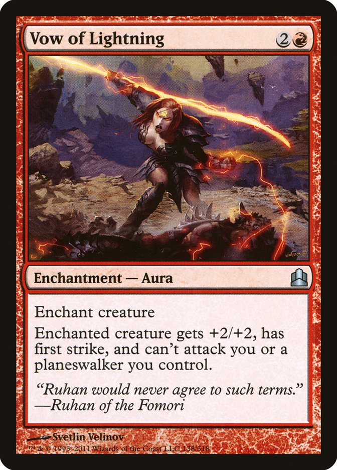 Magic | Vow of Lightning [Commander 2011] | The Nerd Merchant