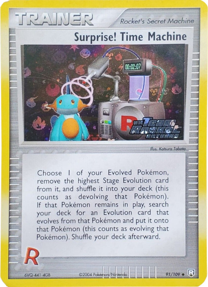 Pokemon | Surprise! Time Machine (91/109) (Stamped) [EX: Team Rocket Returns] | The Nerd Merchant