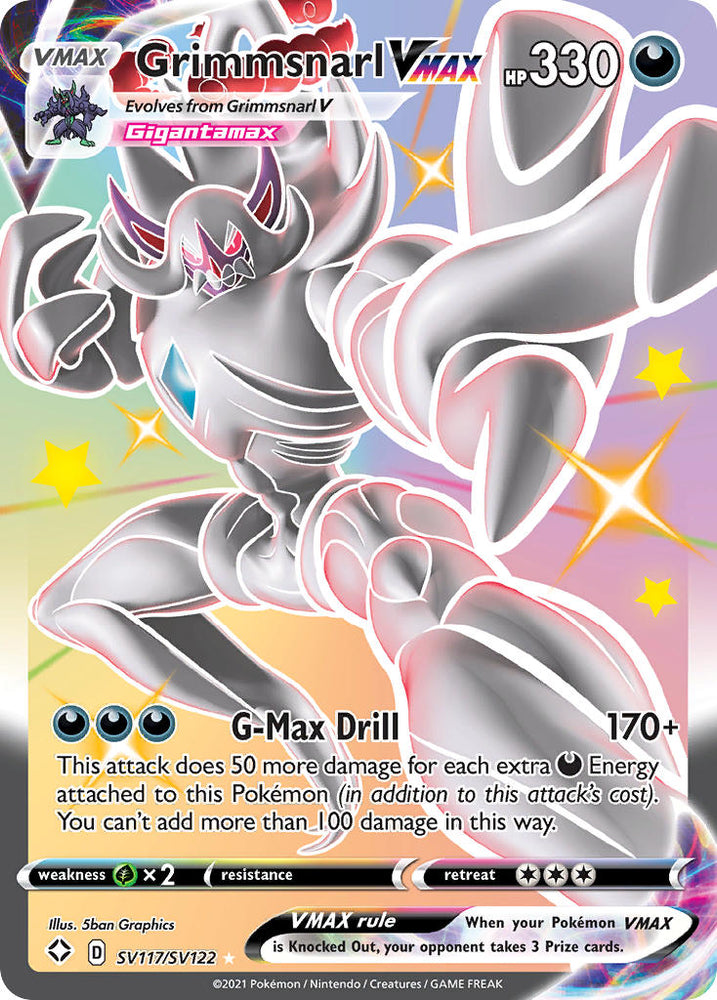 Pokemon | Grimmsnarl VMAX (SV117/SV122) [Sword & Shield: Shining Fates] | The Nerd Merchant