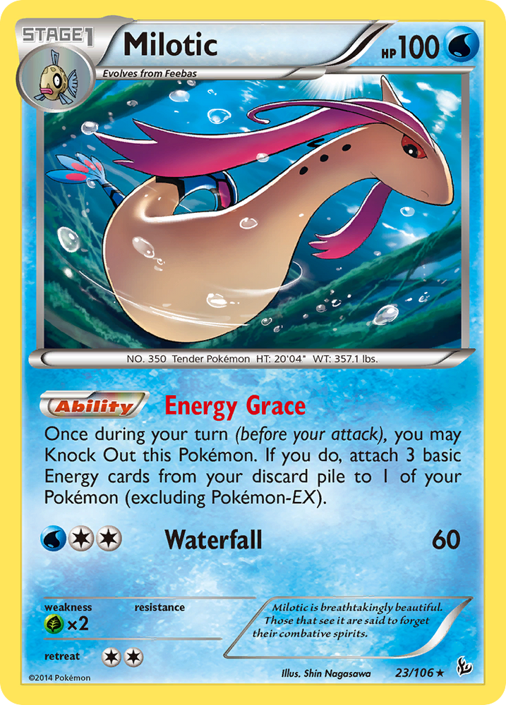 Pokemon | Milotic (23/106) [XY: Flashfire] | The Nerd Merchant