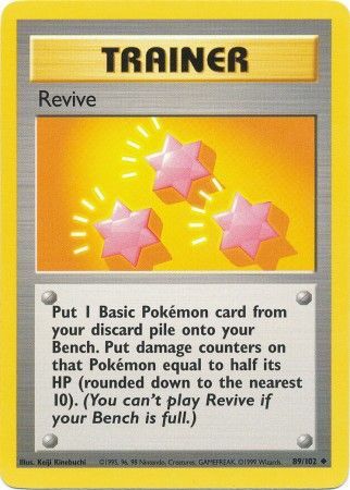 Pokemon | Revive (89/102) [Base Set Unlimited] | The Nerd Merchant