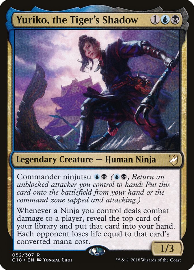 Magic | Yuriko, the Tiger's Shadow [Commander 2018] | The Nerd Merchant