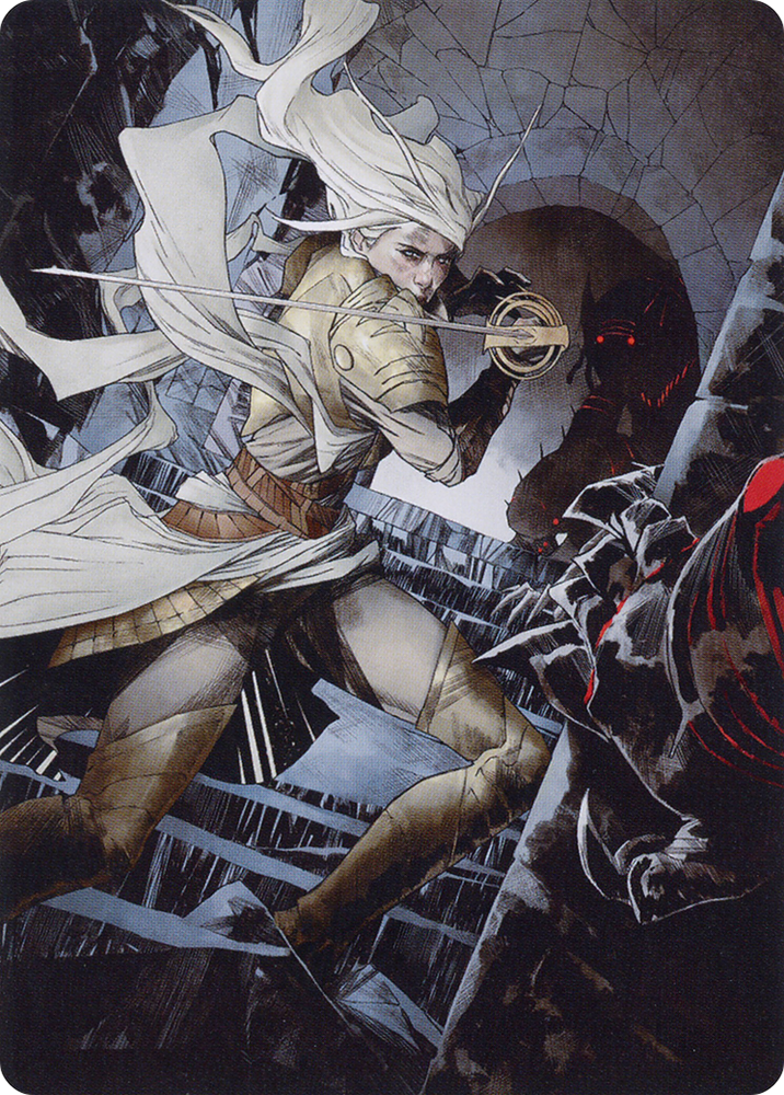 Magic | Thalia, Guardian of Thraben Art Card [March of the Machine Art Series] | The Nerd Merchant