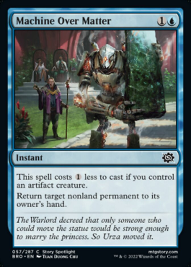 Magic | Machine Over Matter [The Brothers' War] | The Nerd Merchant