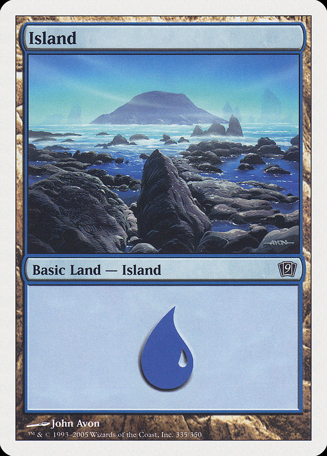 Magic | Island (335) [Ninth Edition] | The Nerd Merchant