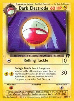 Pokemon | Dark Electrode (34/82) [Team Rocket Unlimited] | The Nerd Merchant