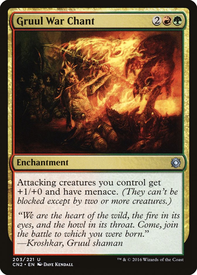 Magic | Gruul War Chant [Conspiracy: Take the Crown] | The Nerd Merchant