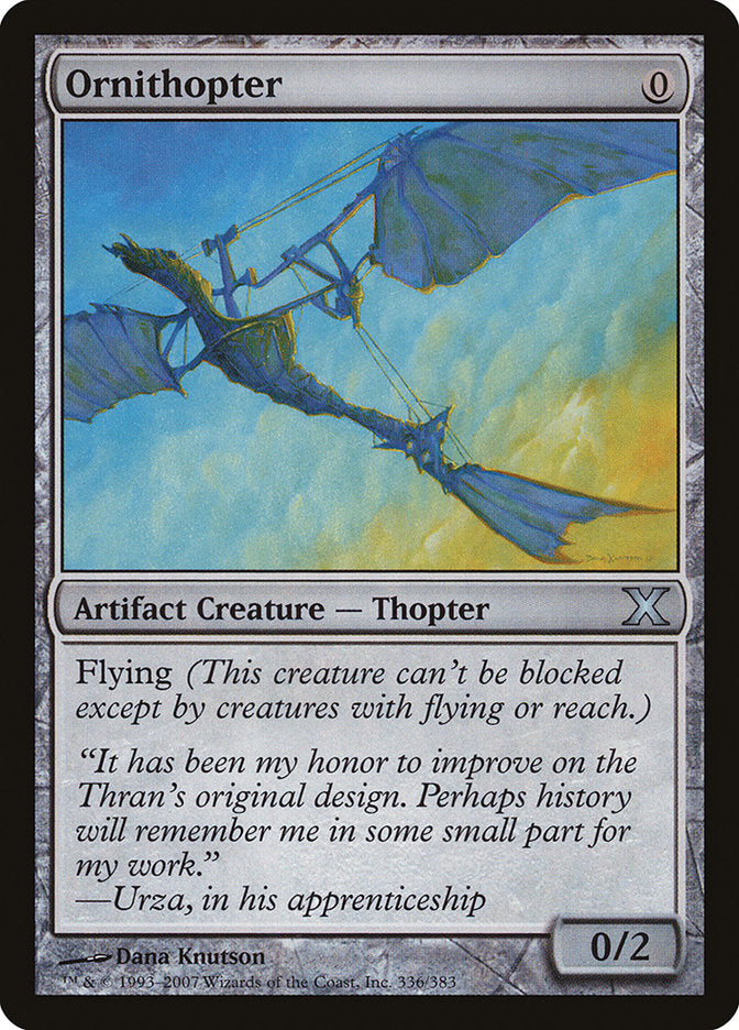 Magic | Ornithopter [Tenth Edition] | The Nerd Merchant
