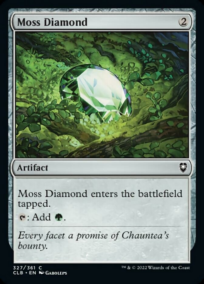 Magic | Moss Diamond [Commander Legends: Battle for Baldur's Gate] | The Nerd Merchant