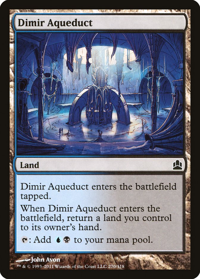 Magic | Dimir Aqueduct [Commander 2011] | The Nerd Merchant