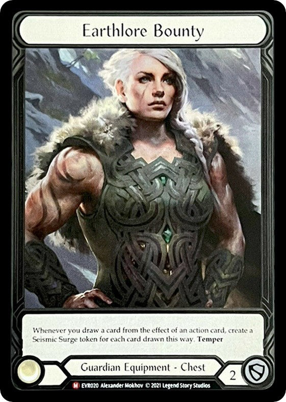 Flesh and Blood TCG | Earthlore Bounty (Extended Art) [EVR020] (Everfest)  1st Edition Cold Foil | The Nerd Merchant