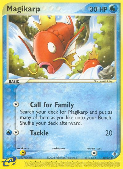 Pokemon | Magikarp (60/97) [EX: Dragon] | The Nerd Merchant