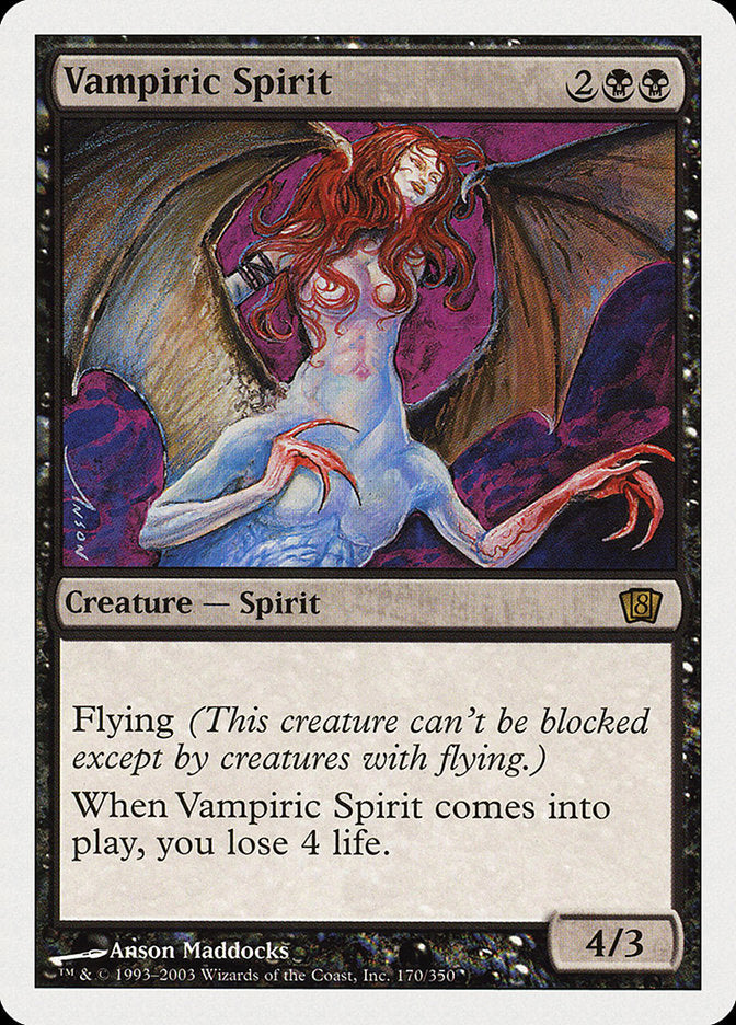 Magic | Vampiric Spirit [Eighth Edition] | The Nerd Merchant