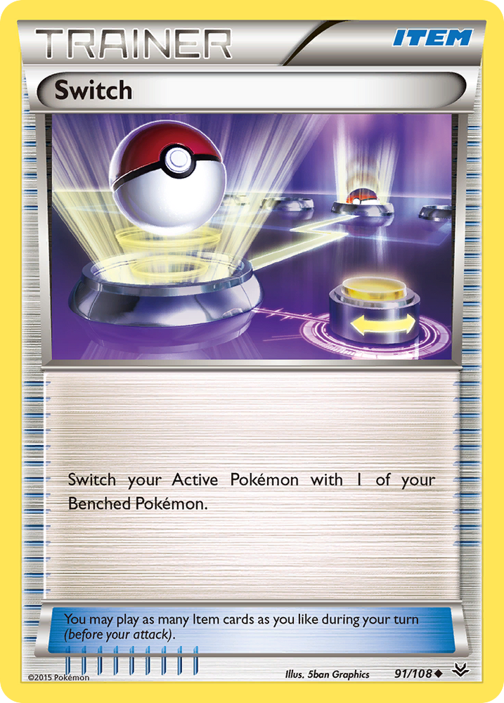 Pokemon | Switch (91/108) [XY: Roaring Skies] | The Nerd Merchant