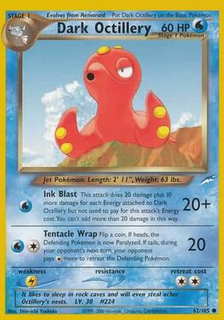 Pokemon | Dark Octillery (62/105) [Neo Destiny Unlimited] | The Nerd Merchant