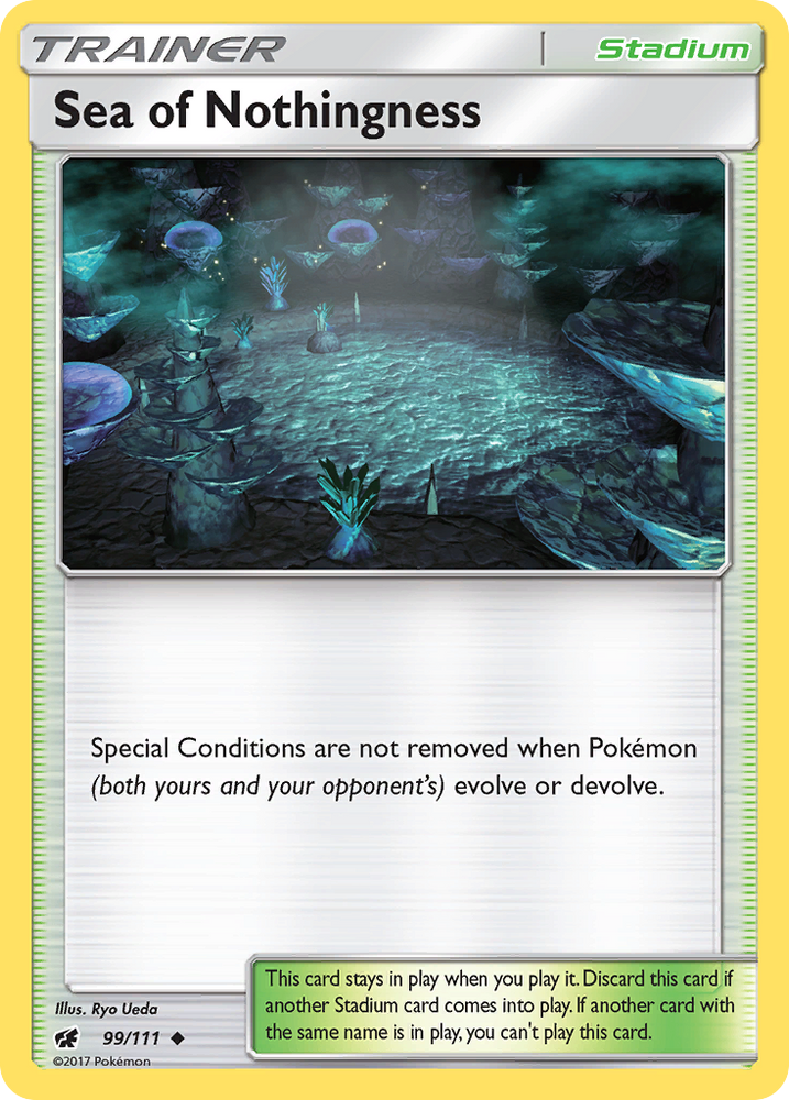 Pokemon | Sea of Nothingness (99/111) [Sun & Moon: Crimson Invasion] | The Nerd Merchant