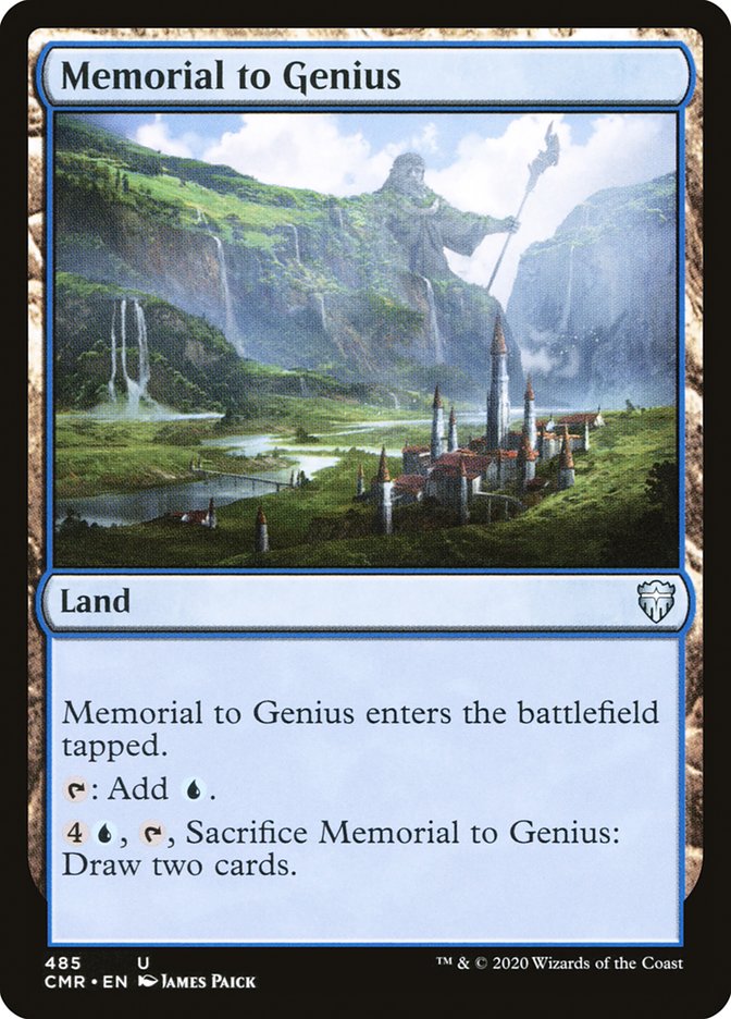 Magic | Memorial to Genius [Commander Legends] | The Nerd Merchant