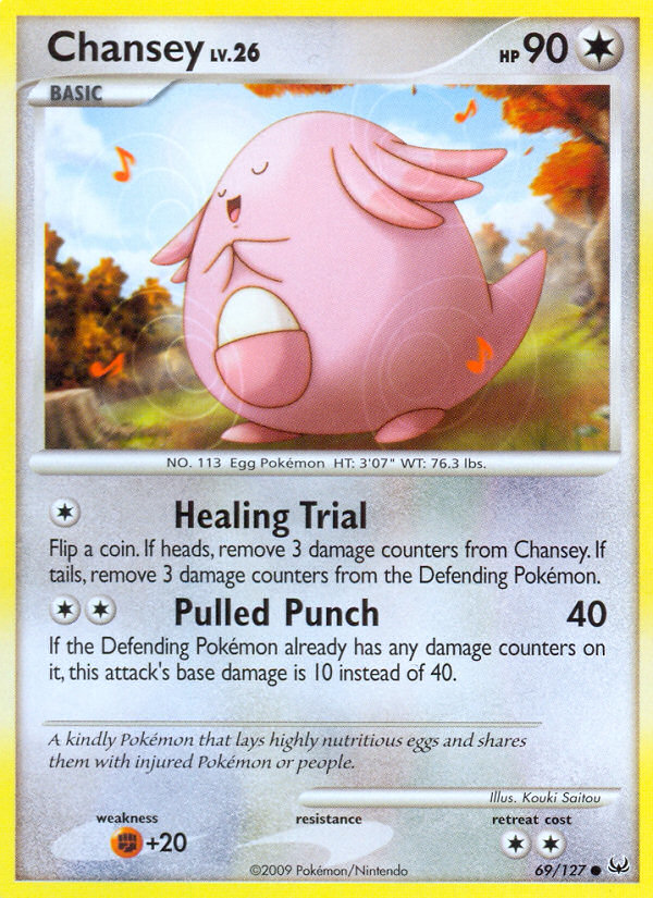 Pokemon | Chansey (69/127) [Platinum: Base Set] | The Nerd Merchant