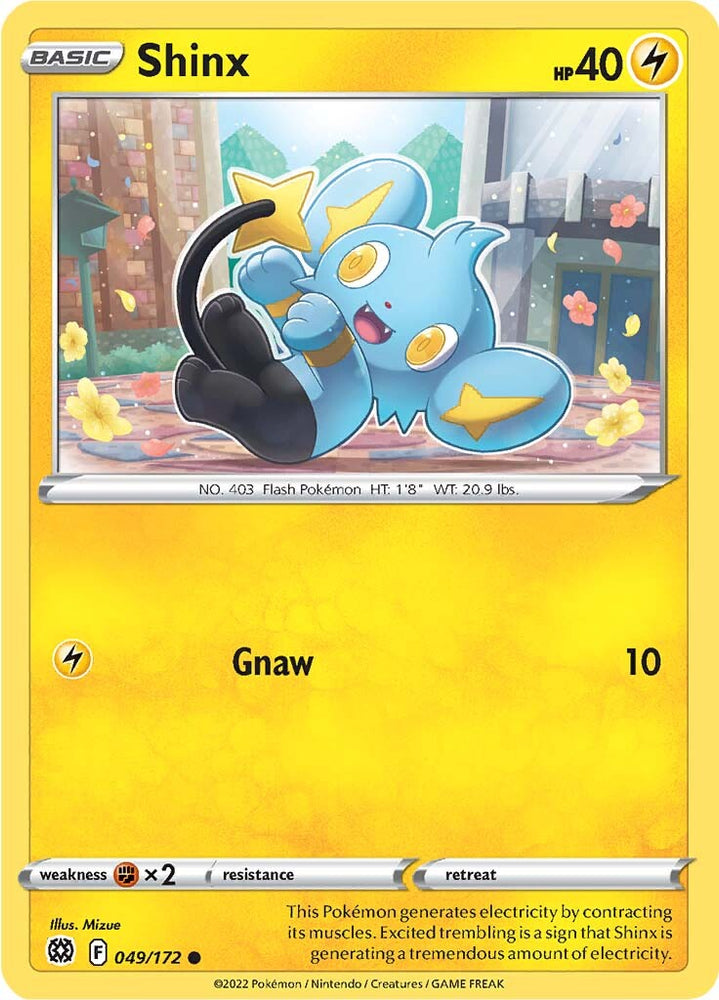 Pokemon | Shinx (049/172) [Sword & Shield: Brilliant Stars] | The Nerd Merchant