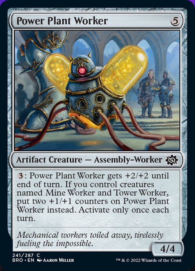 Magic | Power Plant Worker [The Brothers' War] | The Nerd Merchant