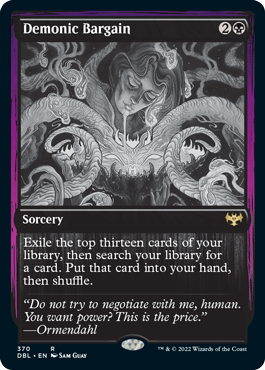 Magic | Demonic Bargain [Innistrad: Double Feature] | The Nerd Merchant