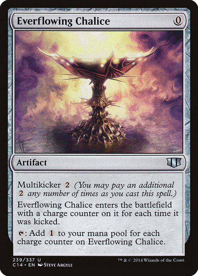 Magic | Everflowing Chalice [Commander 2014] | The Nerd Merchant