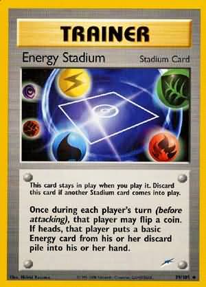 Pokemon | Energy Stadium (99/105) [Neo Destiny Unlimited] | The Nerd Merchant