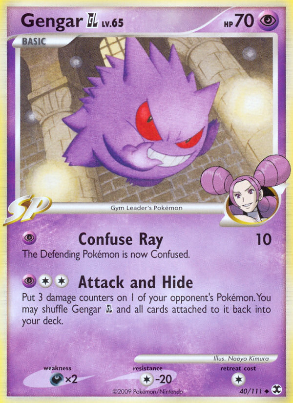 Pokemon | Gengar GL (40/111) [Platinum: Rising Rivals] | The Nerd Merchant