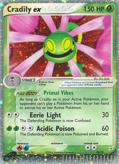 Pokemon | Cradily ex (90/95) [EX: Team Magma vs Team Aqua] | The Nerd Merchant