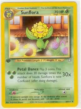Pokemon | Sunflora (50/111) [Neo Genesis Unlimited] | The Nerd Merchant