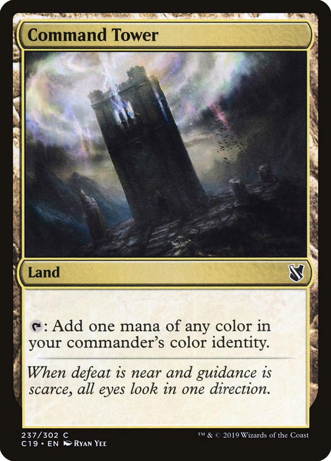 Magic | Command Tower [Commander 2019] | The Nerd Merchant