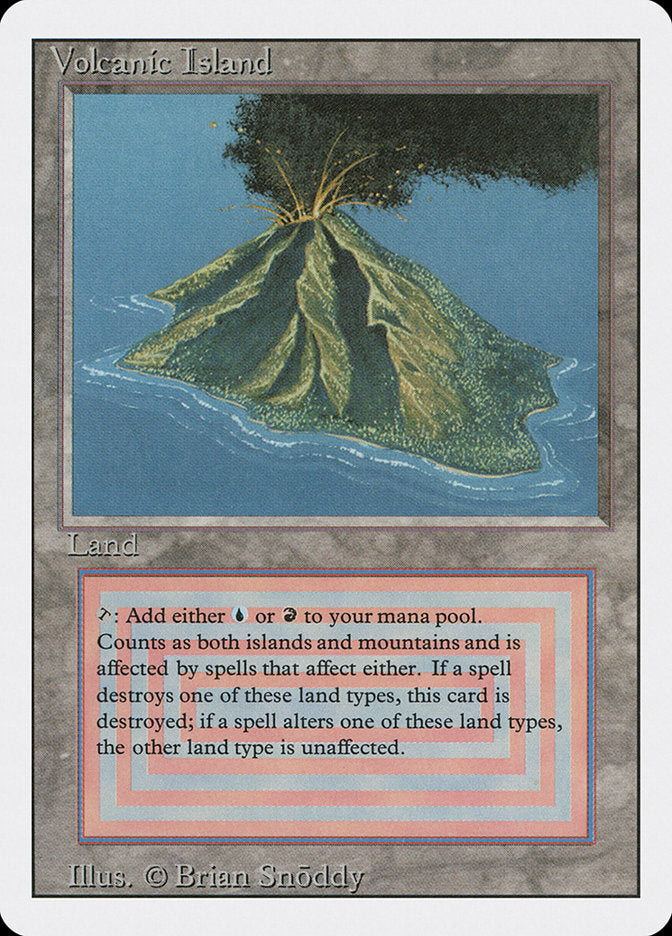 Magic | Volcanic Island [Revised Edition] | The Nerd Merchant