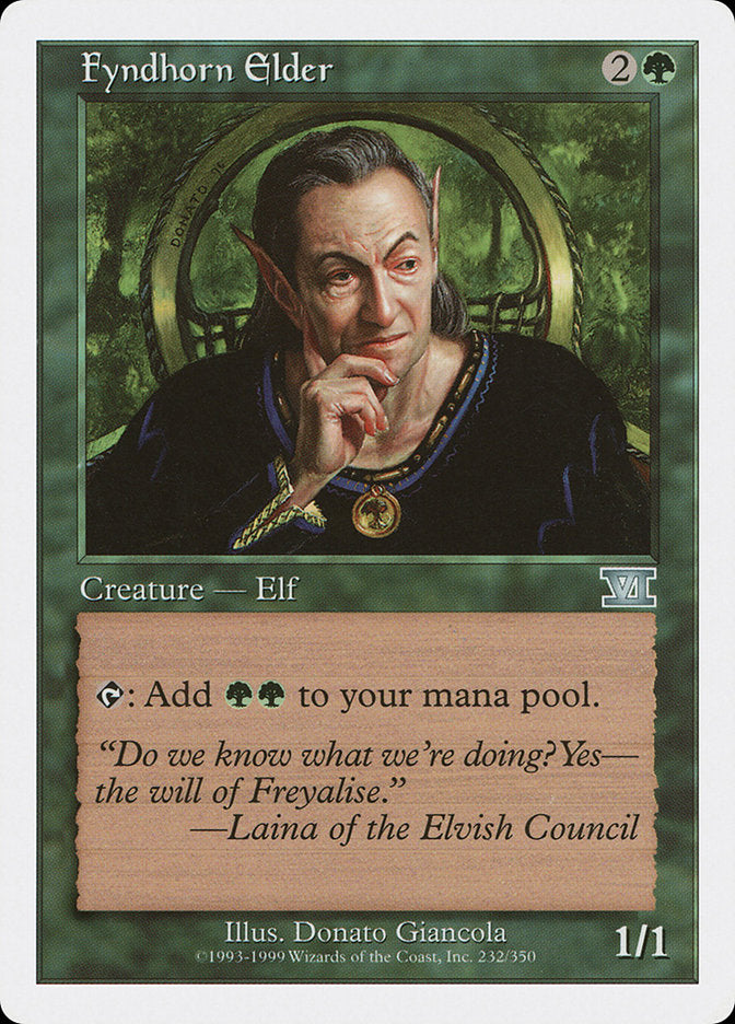 Magic | Fyndhorn Elder [Classic Sixth Edition] | The Nerd Merchant