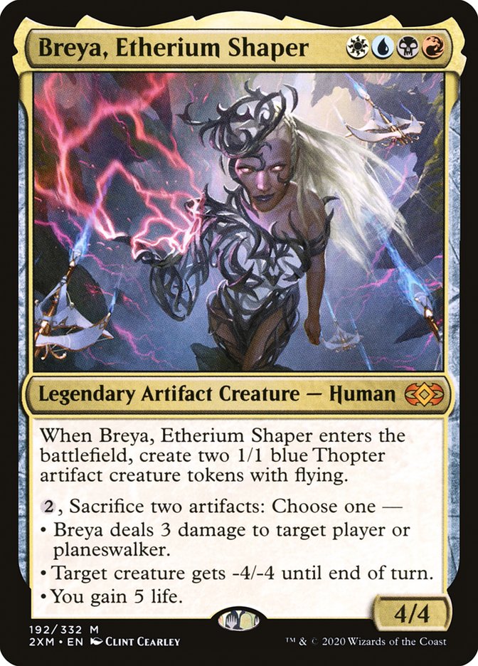 Magic | Breya, Etherium Shaper [Double Masters] | The Nerd Merchant