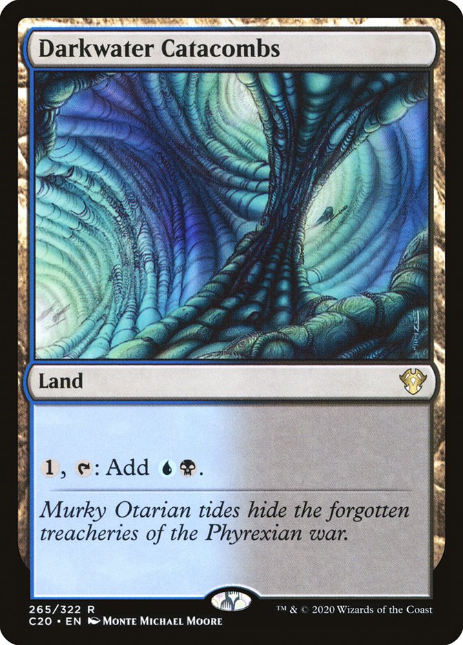 Magic | Darkwater Catacombs [Commander 2020] | The Nerd Merchant
