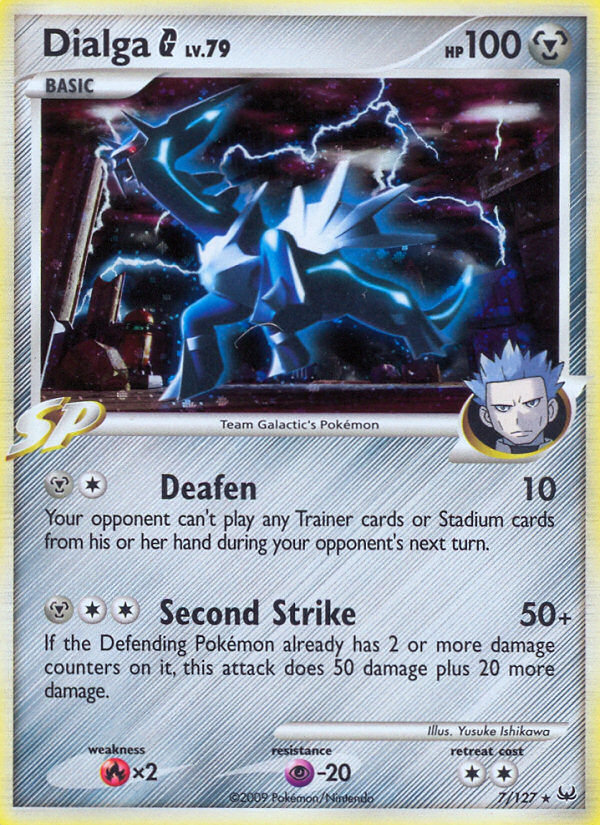 Pokemon | Dialga G (7/127) [Platinum: Base Set] | The Nerd Merchant