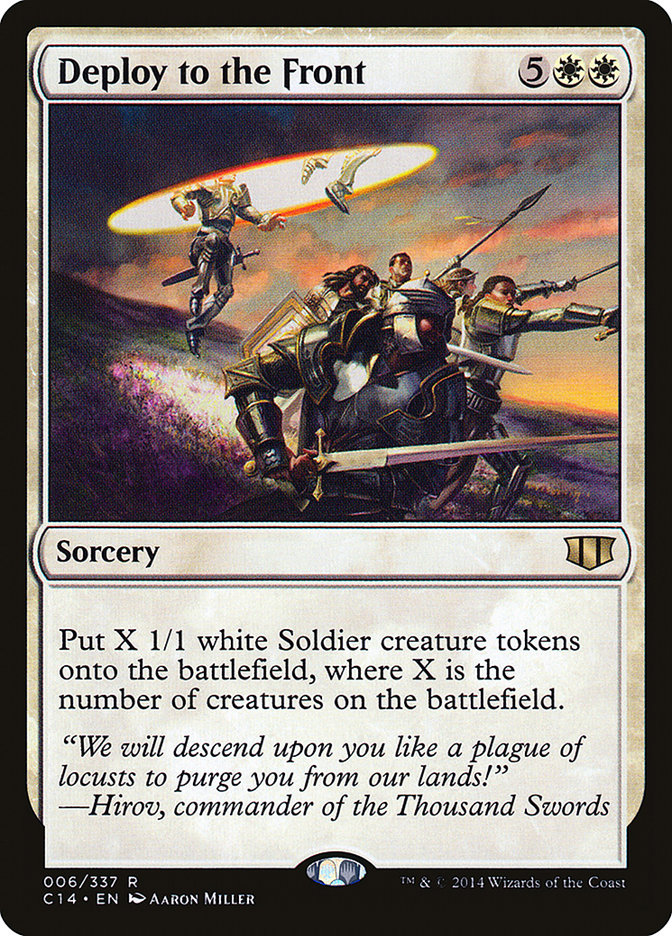 Magic | Deploy to the Front [Commander 2014] | The Nerd Merchant