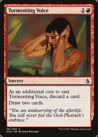 Magic | Tormenting Voice [Amonkhet] | The Nerd Merchant