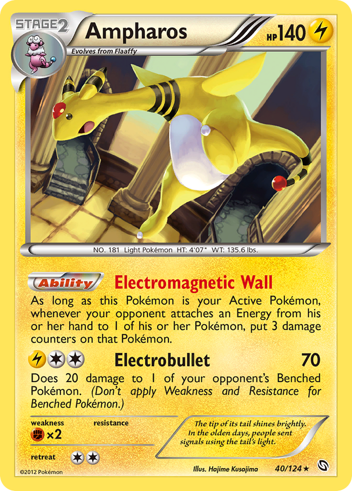 Pokemon | Ampharos (40/124) [Black & White: Dragons Exalted] | The Nerd Merchant