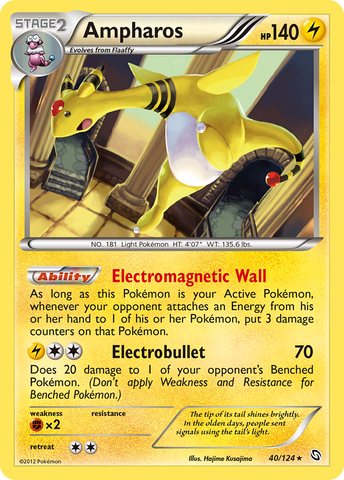 Pokemon | Ampharos (40/124) [Black & White: Dragons Exalted] | The Nerd Merchant