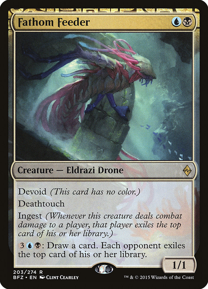 Magic | Fathom Feeder [Battle for Zendikar] | The Nerd Merchant