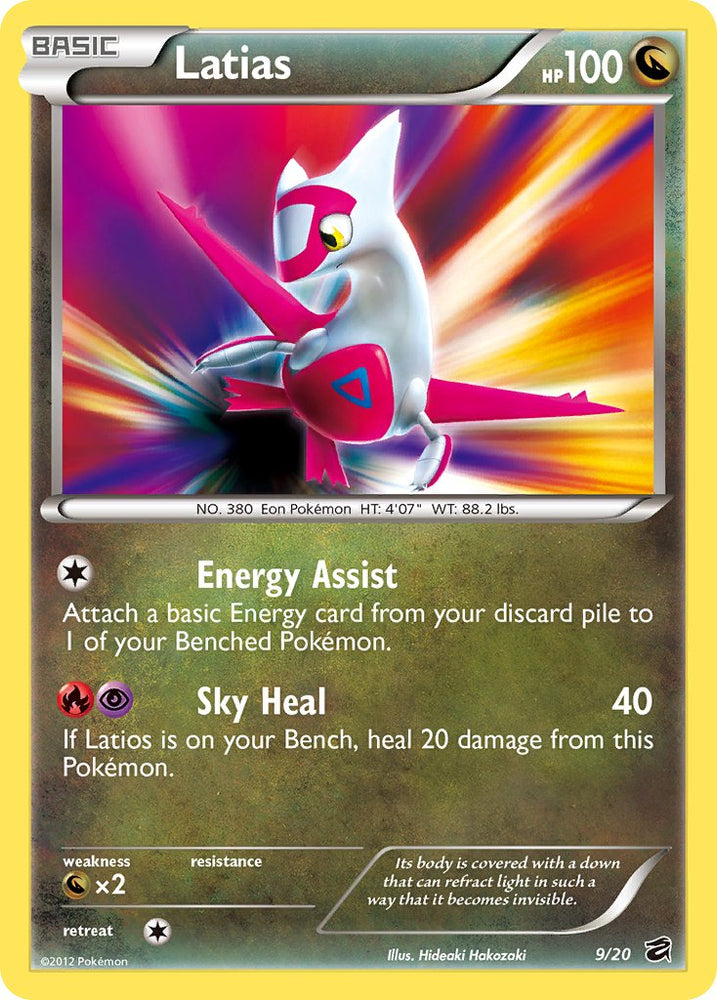 Pokemon | Latias (9/20) (Blister Exclusive) [Black & White: Dragon Vault] | The Nerd Mechant